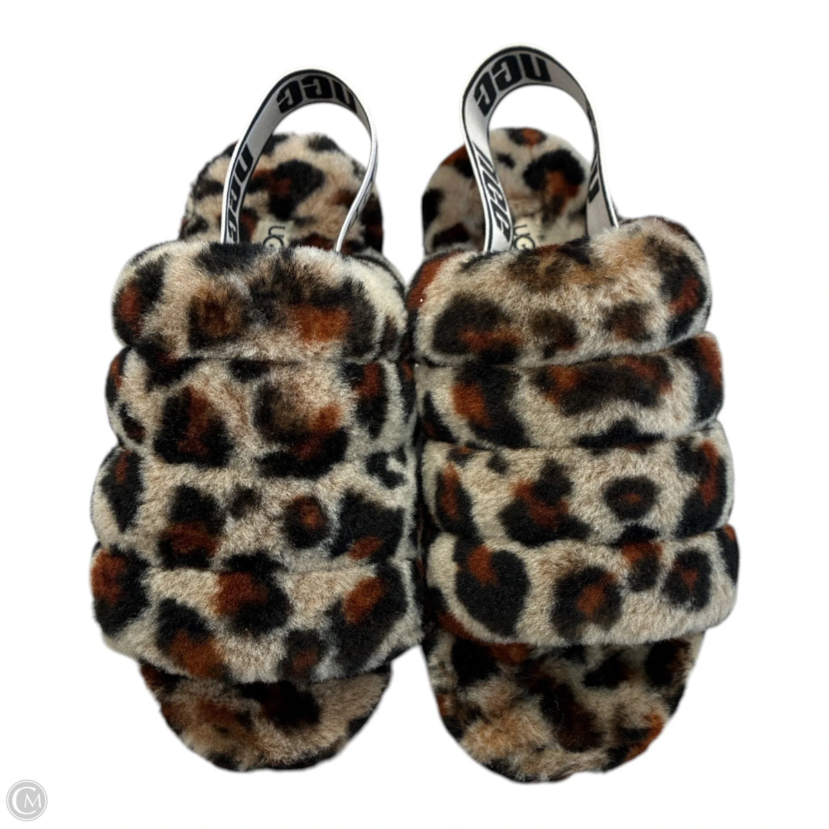 Slippers Designer By Ugg In Animal Print