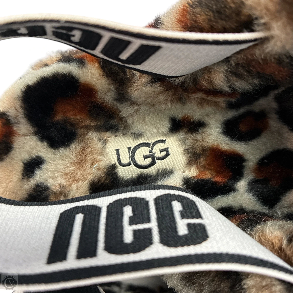 Slippers Designer By Ugg In Animal Print