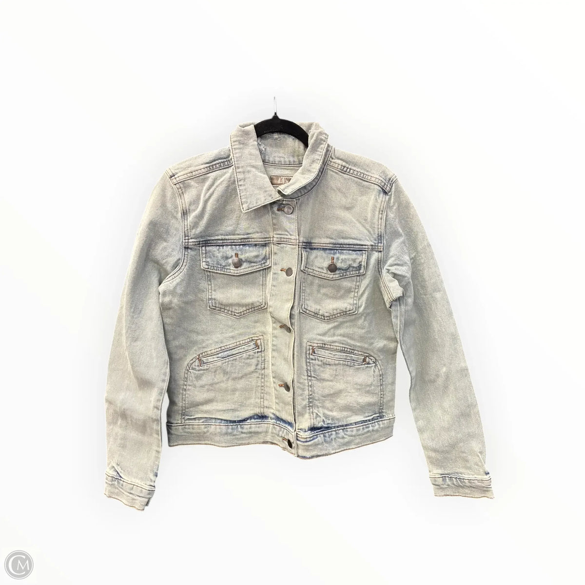 Jacket Denim By Kut In Blue Denim, Size: L