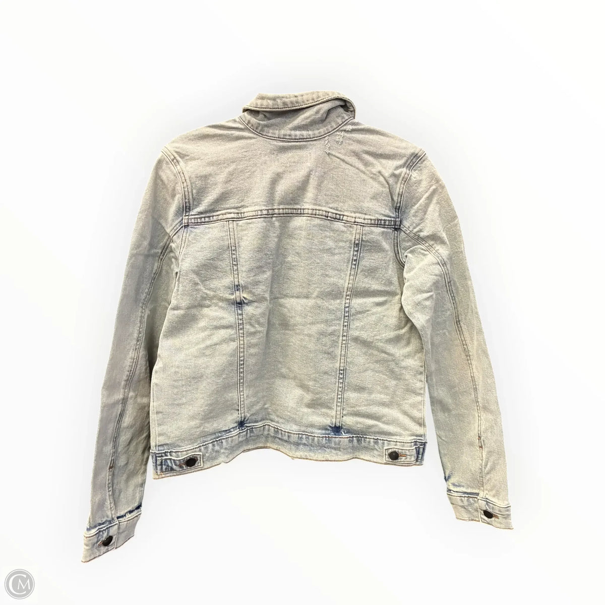 Jacket Denim By Kut In Blue Denim, Size: L