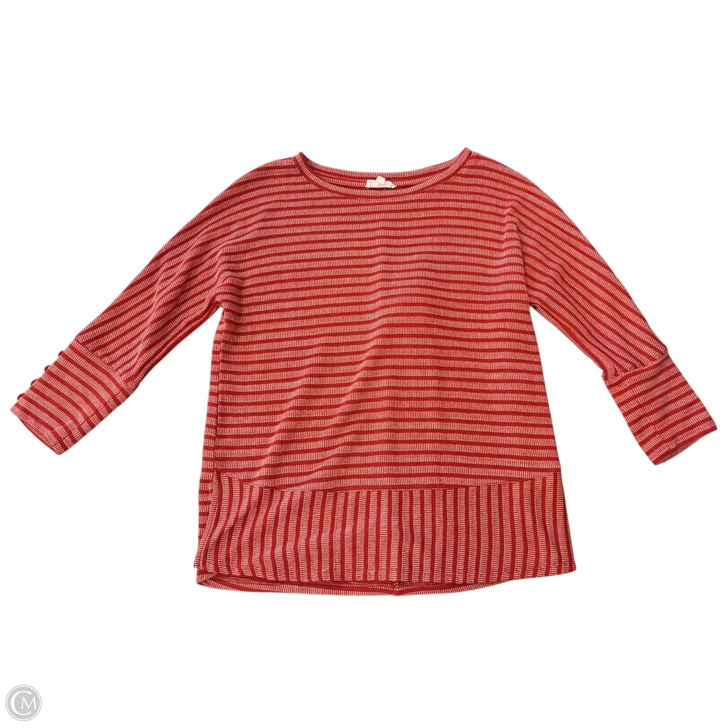 Top Long Sleeve By West Bound In Red, Size: M