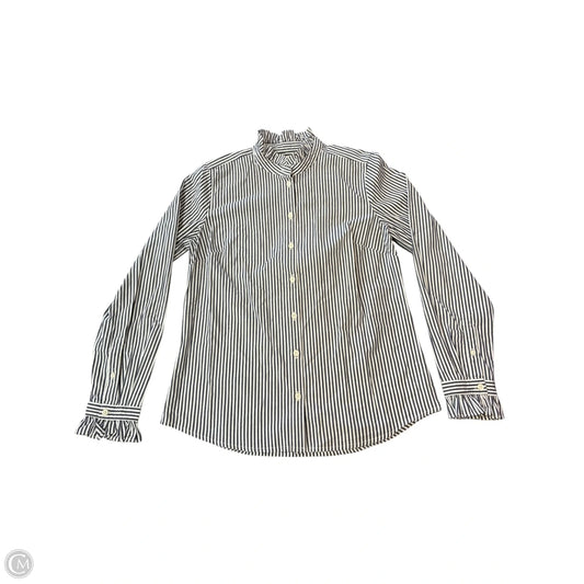 Top Long Sleeve By J. Crew In Striped Pattern, Size: S