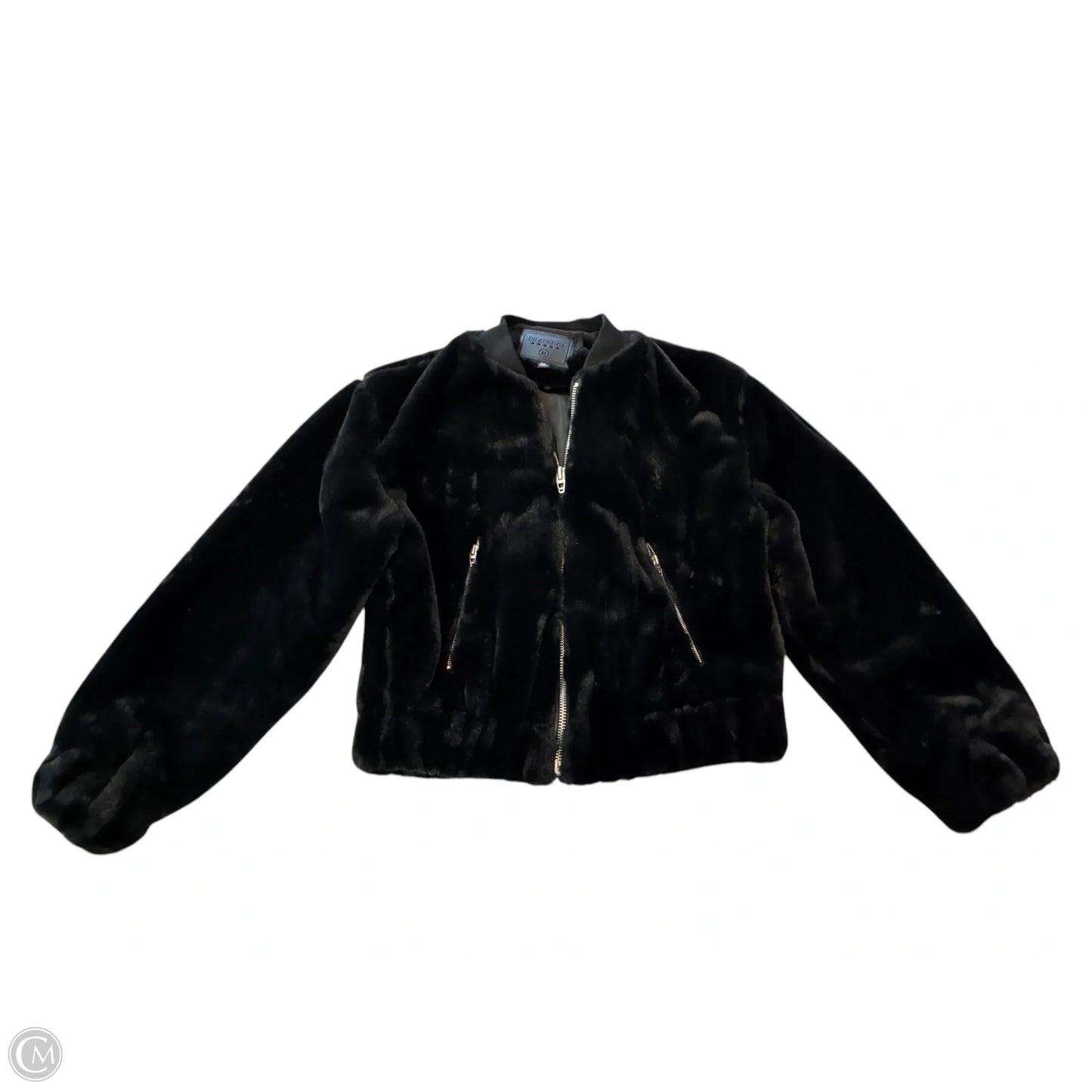 Jacket Faux Fur & Sherpa By Blanknyc In Black, Size: M