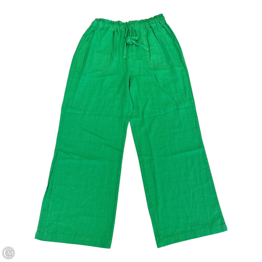 Pants Linen By Calligraphie In Green, Size: 8