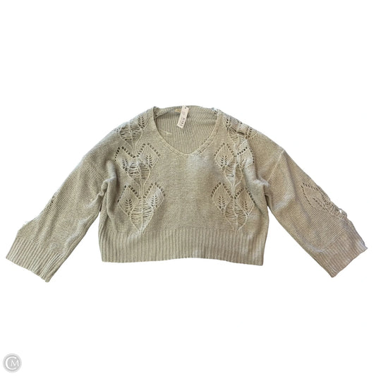 Sweater By Clothes Mentor In Grey, Size: S