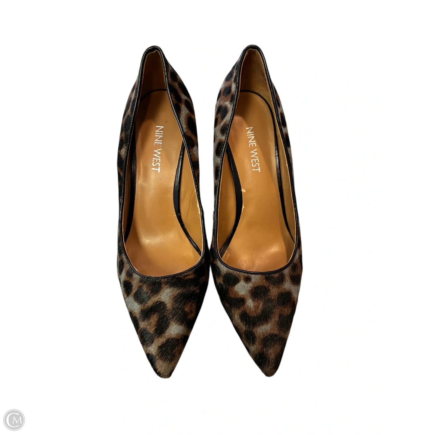 Shoes Heels Stiletto By Nine West In Animal Print, Size: 6.5