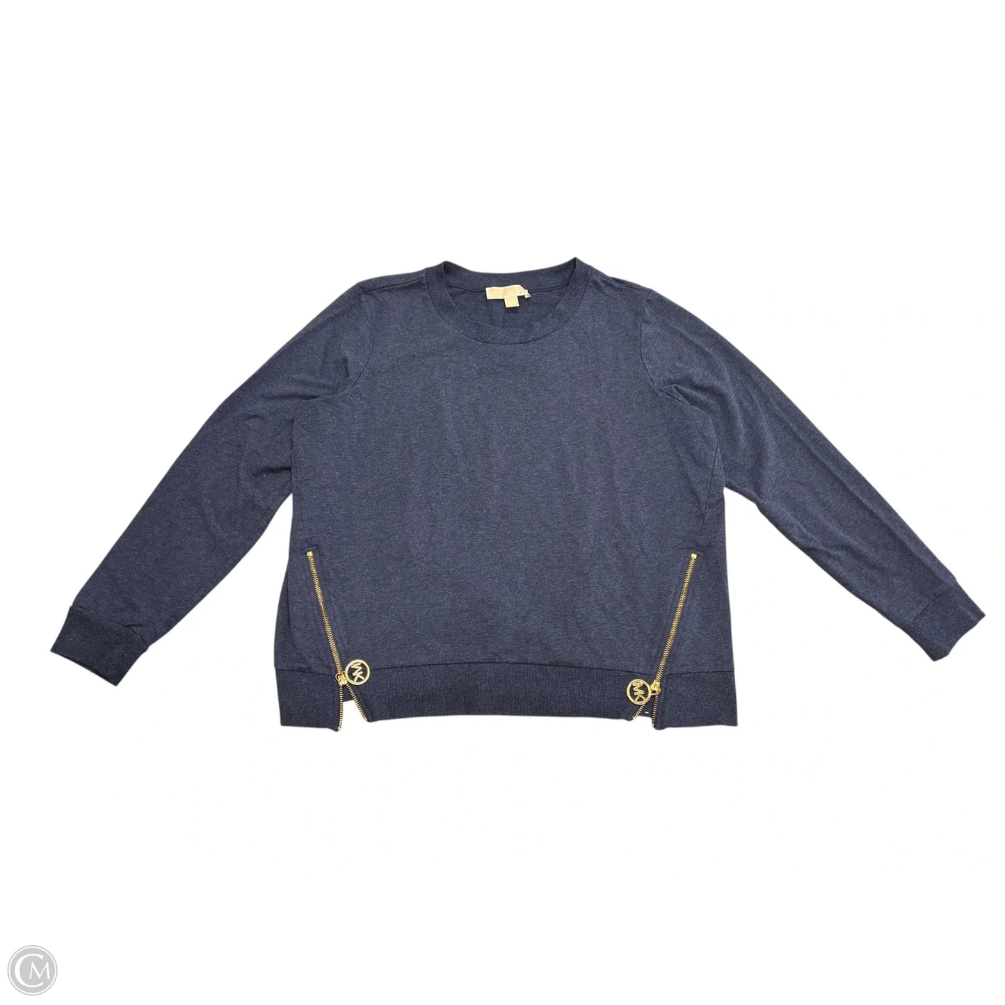 Sweatshirt Crewneck By Michael By Michael Kors In Blue, Size: Xl