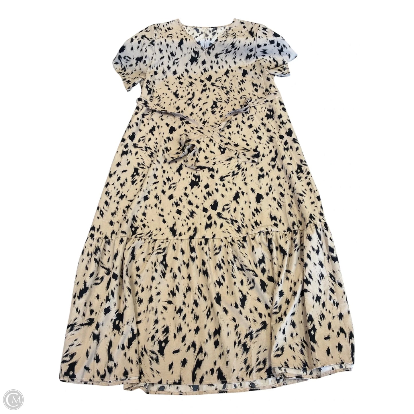 Dress Casual Maxi By Cmf In Animal Print, Size: Xl