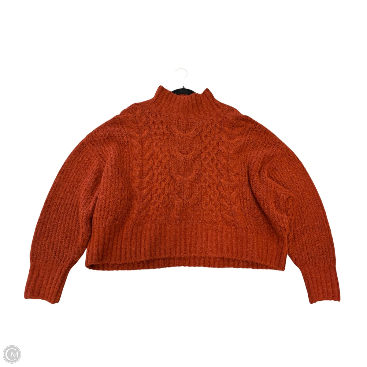 Sweater By Express In Orange, Size: L